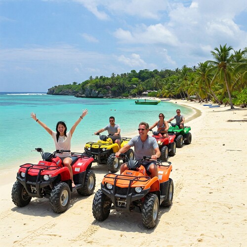 טיול טרקטורונים בבורקאי