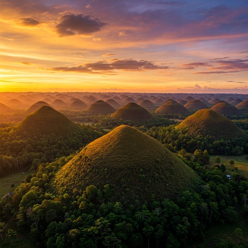 גבעות השוקולד בבוהול
